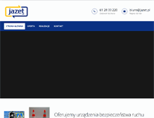 Tablet Screenshot of jazet.pl